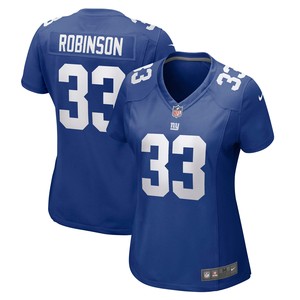 Aaron Robinson New York Giants Womens Game Player Jersey - Royal Nfl