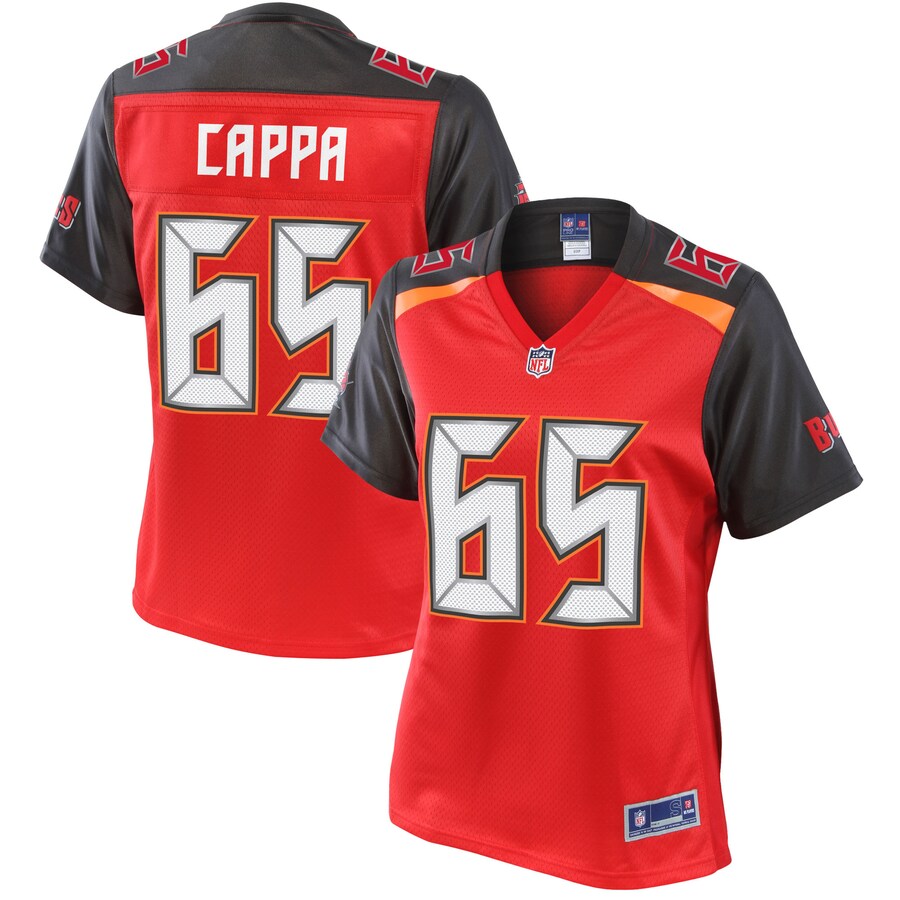 Alex Cappa Tampa Bay Buccaneers Nfl Pro Line Womens Player Jersey - Red