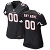 Arizona Cardinals Womens Alternate Custom Game Jersey - Black Custom Jerseys Nfl