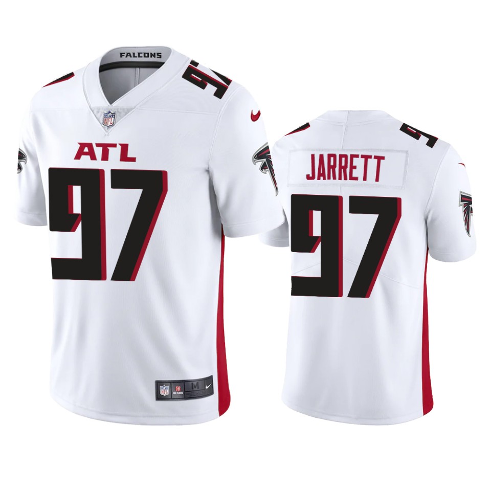 Atlanta Falcons Grady Jarrett White 2020 Vapor Limited Jersey - Mens