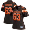 Austin Corbett Cleveland Browns Nfl Pro Line Womens Player Jersey - Brown - Cocomos