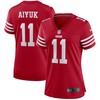 Brandon Aiyuk San Francisco 49ers Womens Player Game Jersey Scarlet Nfl