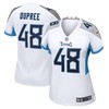 Bud Dupree Tennessee Titans Womens Game Jersey - White Nfl