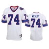 Buffalo Bills Deondre Wesley White Vintage Replica Jersey - Men