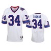 Buffalo Bills Thurman Thomas White Vintage Replica Jersey - Mens