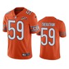 Chicago Bears Danny Trevathan Orange 100th Season Vapor Limited Jersey