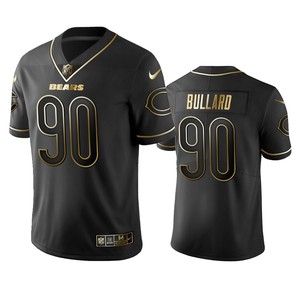 Chicago Bears Jonathan Bullard Black Golden Edition 2019 Vapor Untouchable Limited Jersey - Mens