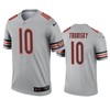 Chicago Bears Mitchell Trubisky Silver Inverted Legend Jersey