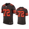 Cleveland Browns #72 Eric Kush Brown Color Rush Legend Jersey - Men