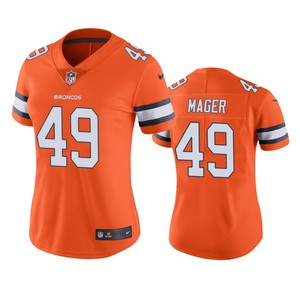 Denver Broncos Color Rush Limited Craig Mager Nike T-shirt