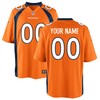 Denver Broncos Custom Game Jersey Orange Custom Jerseys Nfl - Cocomos