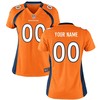 Denver Broncos Nike Womens Custom Game Jersey - Orange