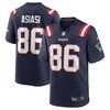 Devin Asiasi New England Patriots Team Game Jersey - Navy Nfl