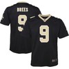 Drew Brees New Orleans Saints Team Color Game Jersey Black Nfl