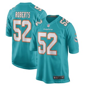 Elandon Roberts Miami Dolphins Game Player Jersey - Aqua Nfl