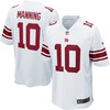 Eli Manning New York Giants Nike Youth Game Jersey - White