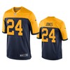 Green Bay Packers Josh Jones Navy Throwback Game Jersey