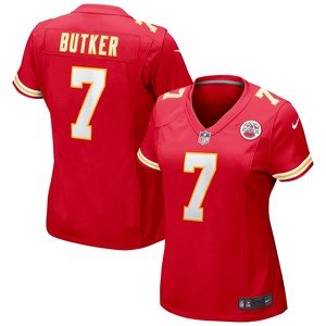 Harrison Butker Kansas City Chiefs Womens Game Jersey - Red Nfl