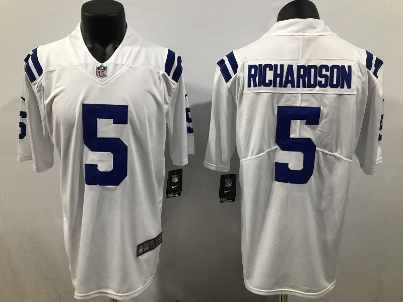 Indianapolis Colts #5 Anthony Richardson Jersey - White - Cocomos