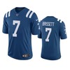 Indianapolis Colts Jacoby Brissett Royal 100th Season Vapor Limited Jersey