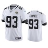 Jacksonville Jaguars Calais Campbell White Vapor Limited Jersey - Cocomos
