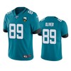 Jacksonville Jaguars Josh Oliver Teal 25th Anniversary Vapor Limited Jersey