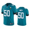 Jacksonville Jaguars Telvin Smith Teal 25th Anniversary Vapor Limited Jersey - Cocomos
