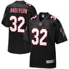 Jamal Anderson Atlanta Falcons Nfl Pro Line Retired Player Jersey - Black Nfl