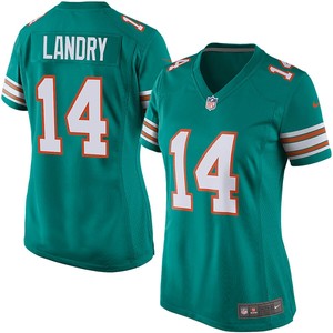 Jarvis Landry Miami Dolphins Nike Womens Alternate Game Jersey - Aqua