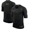 Jerry Rice San Francisco 49ers 2020 Salute To Service Retired Limited Jersey - Black