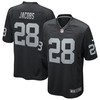 Josh Jacobs Las Vegas Raiders Game Player Jersey Black Nfl