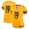 Juju Smith-schuster Pittsburgh Steelers Womens Inverted Legend Jersey - Gold Nfl