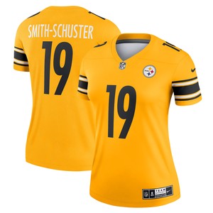 Juju Smith-schuster Pittsburgh Steelers Womens Inverted Legend Jersey - Gold Nfl