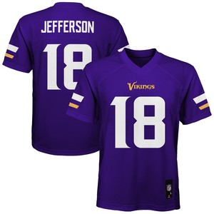 Justin Jefferson Minnesota Vikings Game Player Jersey - Purple Nfl