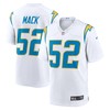 Khalil Mack Los Angeles Chargers Game Jersey - White Nfl