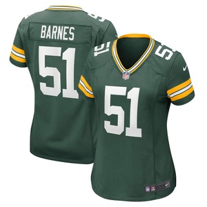 Krys Barnes Green Bay Packers Womens Game Player Jersey - Green Nfl