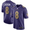 Lamar Jackson Baltimore Ravens Alternate Game Jersey - Purple Nfl