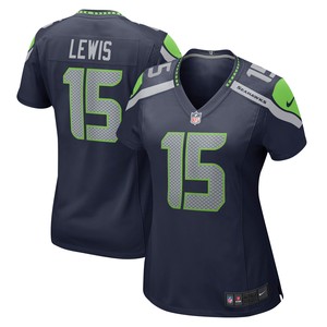 Levi Lewis Seattle Seahawks Womens Game Jersey - Navy Nfl