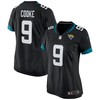 Logan Cooke Jacksonville Jaguars Womens Game Jersey Black Nfl