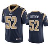 Los Angeles Rams #52 Clay Matthews Navy Vapor Untouchable Limited Jersey - Mens