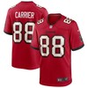 Mark Carrier Tampa Bay Buccaneers Game Retired Player Jersey - Red Nfl