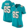 Mark Duper Miami Dolphins Womens Game Retired Player Jersey - Aqua Nfl