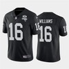 Mens Oakland Raiders Black #16 Tyrell Williams 2020 Inaugural Season Vapor Limited Stitched Nfl Jersey