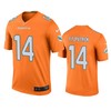 Miami Dolphins #14 Ryan Fitzpatrick Orange Color Rush Legend Jersey - Men
