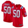 Mike Vrabel New England Patriots Retired Player Alternate Game Jersey - Red Nfl