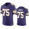 Minnesota Vikings #75 Brian O'neill Purple 2023 Fuse Vapor Untouchable Jersey - Cocomos