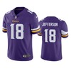 Minnesota Vikings Justin Jefferson Purple 2020 Nfl Draft Vapor Limited Jersey