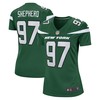 Nathan Shepherd New York Jets Womens Game Jersey - Gotham Green Nfl
