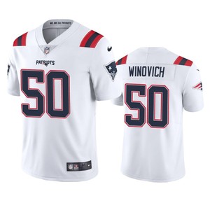 New England Patriots Chase Winovich White 2020 Vapor Limited Jersey - Mens