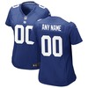 New York Giants Womens Custom Jersey Royal Custom Jerseys Nfl